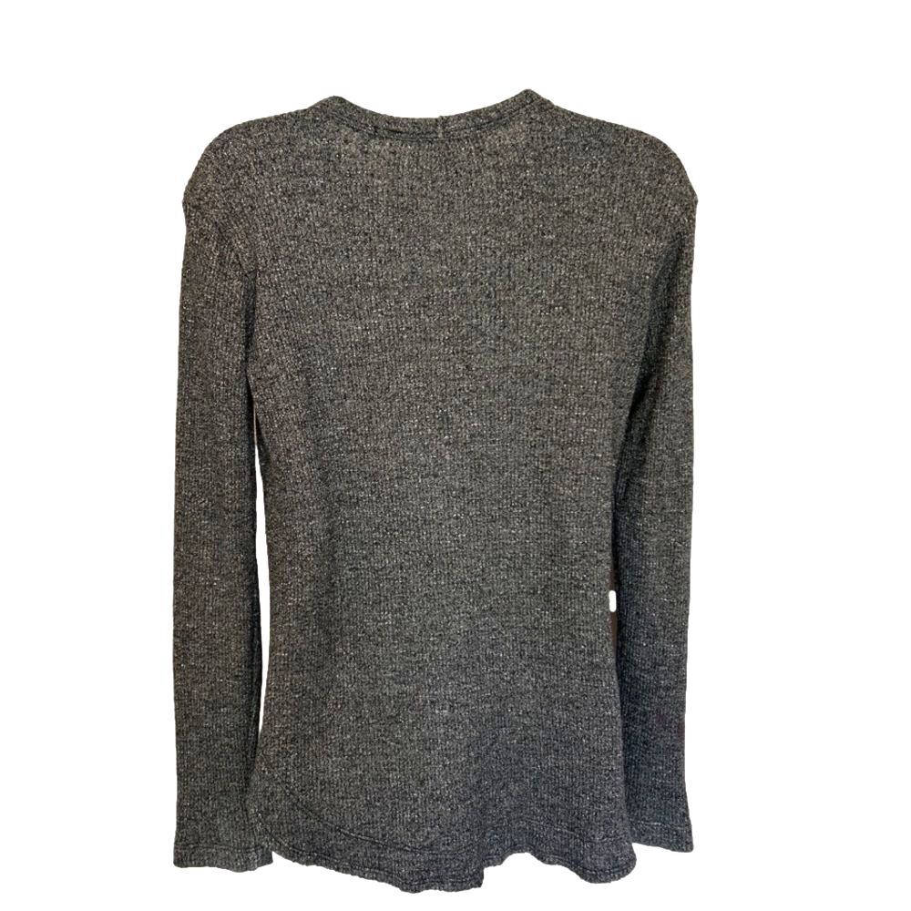 Wilt Gray Thermal Top Slightly Asymmetrical hem - Picture 2 of 5